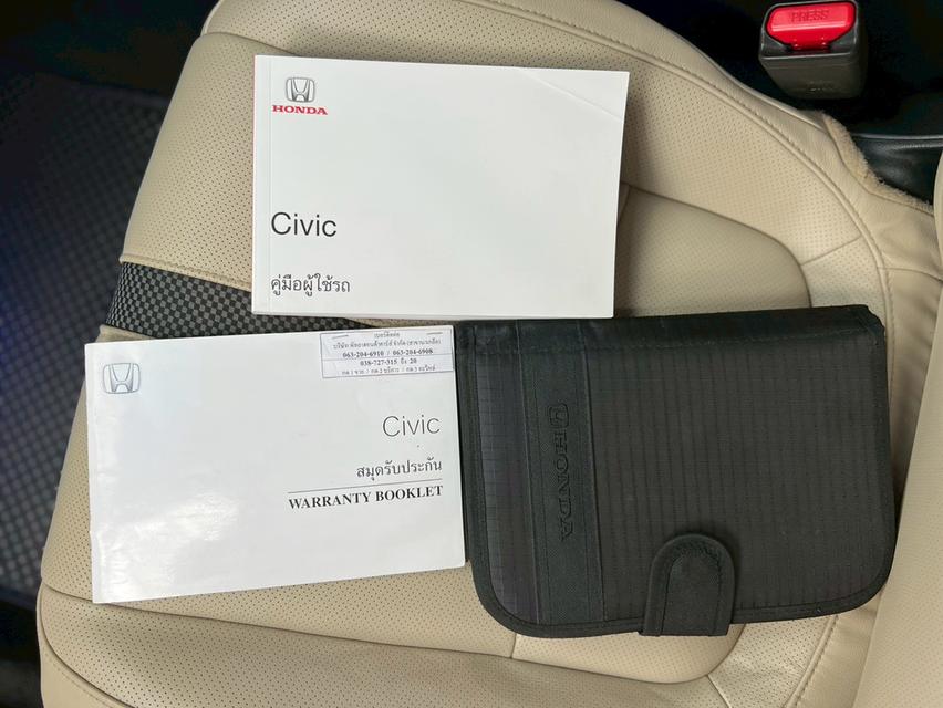 ปี 2019 HONDA CIVIC, 1.8 EL โฉม FC-FK ปี16-21 รูปที่ 12