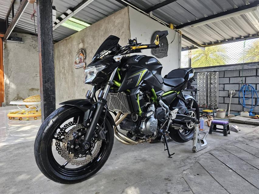 KAWASAKI Z650 สีดำ ปี2018