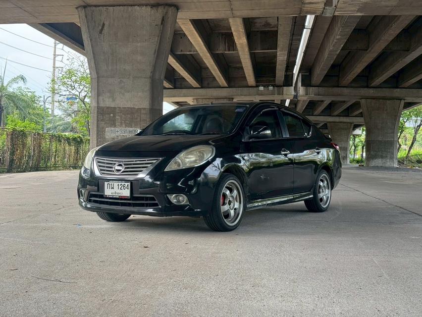 ขายรถ nissan Almera 1.2 ปี 2012 สีดำ เกียร์ออโต้