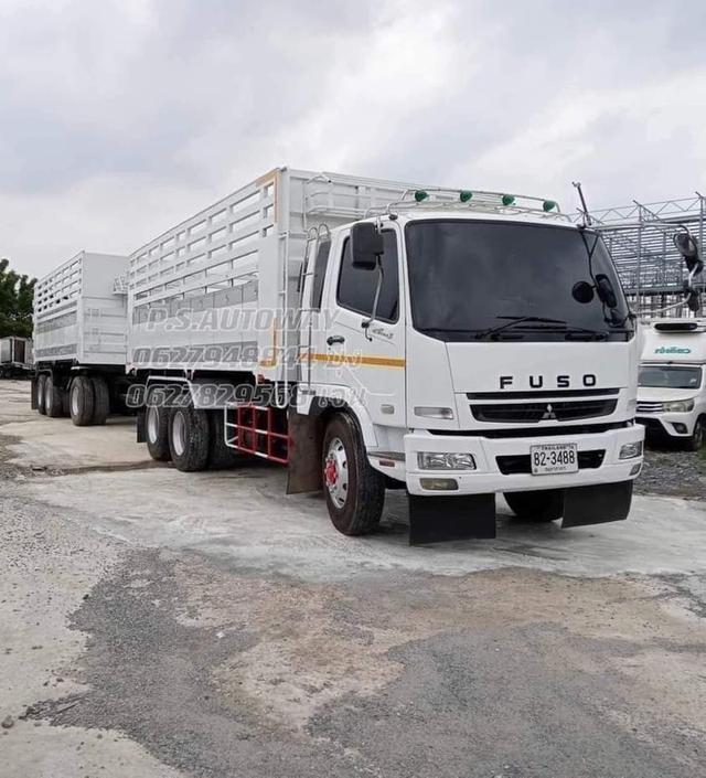 MITSUBISHI FUSO สิบล้อดั้มแม่ลูกปี2555รุ่น FN62FM1RDHJ  2