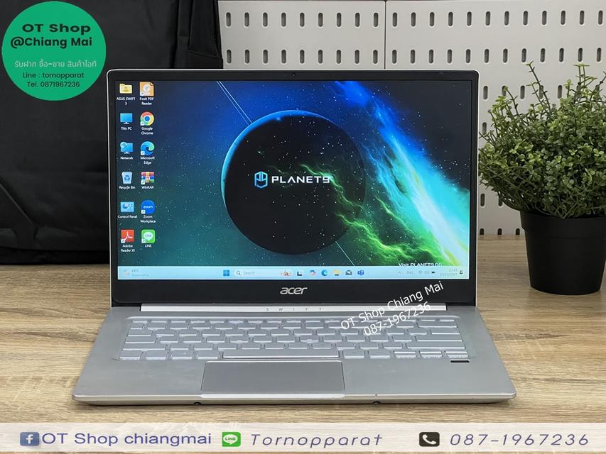 ACER SWIFT 3 SF314-59-511W คีย์บอร์ดมีไฟ ราคา 8,900 บาท 3