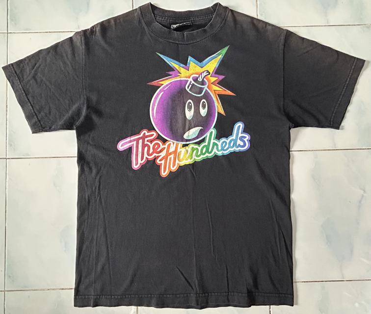 [เปิดขาย] 💣 ทีเด็ดสกรีนหน้า-หลัง! เสื้อยืด The Hundreds "Adam Bomb Neon "