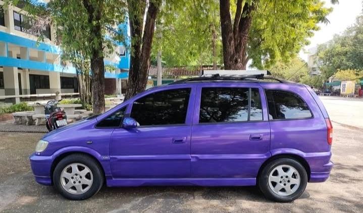 Chevrolet Zafira สีม่วง 5