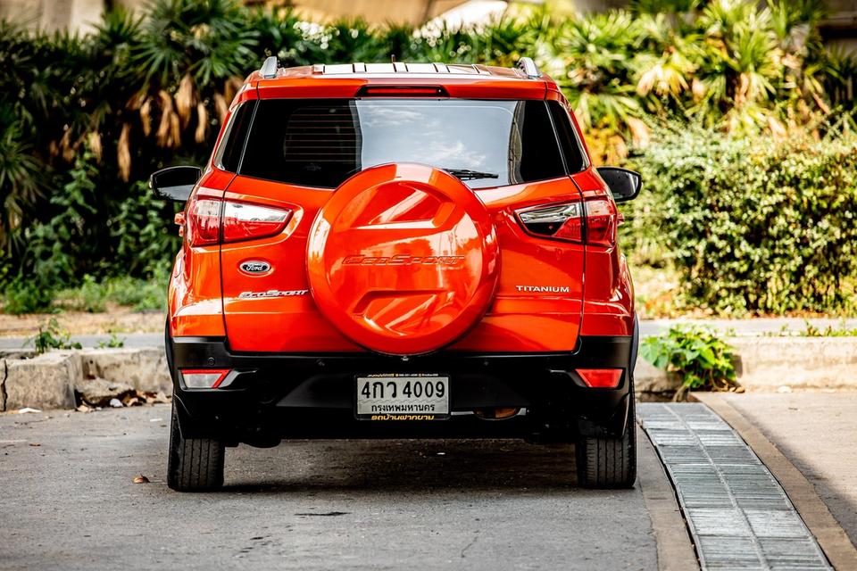 Ford EcoSport 1.5 Titanium Sunroof ปี 2015 สีส้ม ไมล์แท้เพียง 90,523 Km. 7