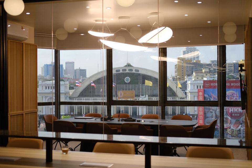 ให้เช่า Serviced Office ตึกตั้งฮั่วปัก พระราม 4 ติด MRT หัวลำโพง 2