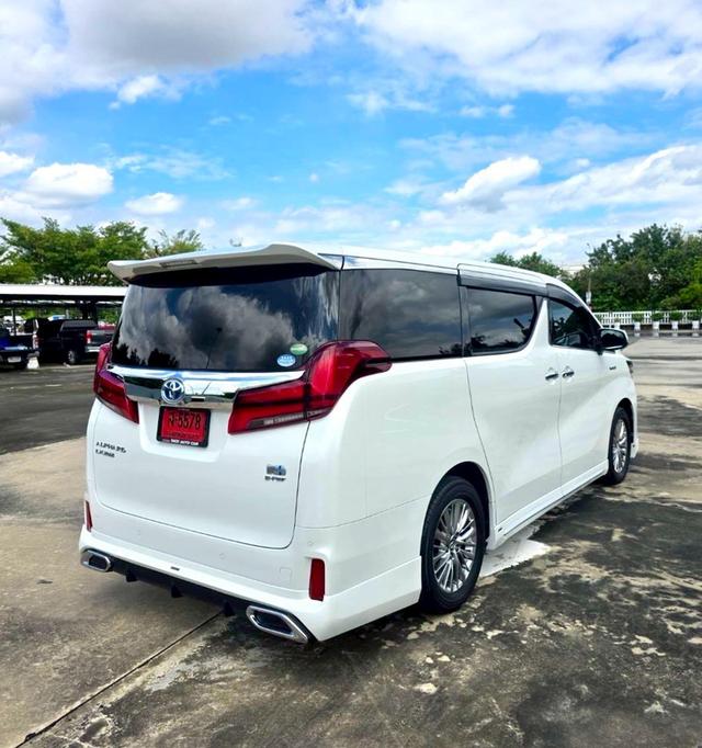 Toyota ALPHARD SRC E-Four สีขาว ปี 2018 ไมล์ 65,000 กม.  5