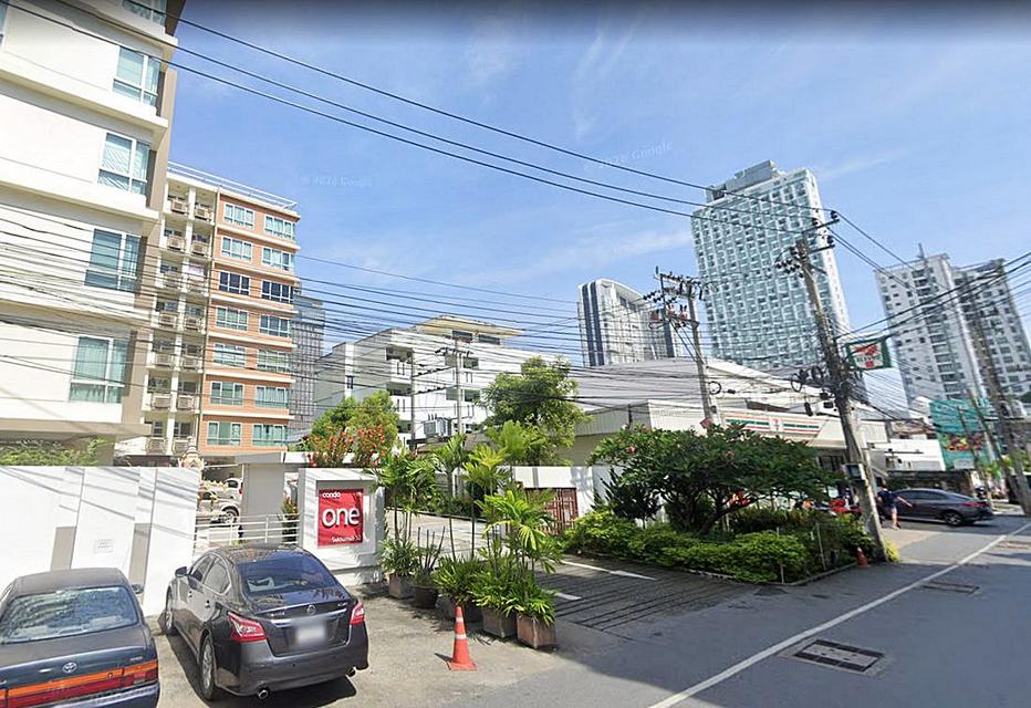 Condo One Sukhumvit 52 ห้องมุม 48.69 ตรม 1 นอน 1 ครัว ชั้น5 โลตัส และ BTS อ่อนนุช อยู่หน้าปากซอย 8