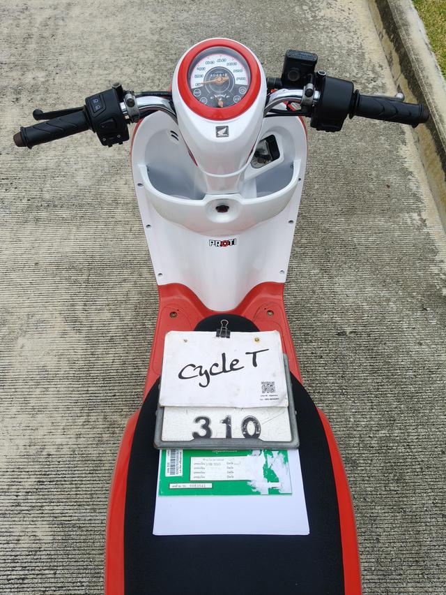 Honda Scoopy i หัวฉีด ปี2012 สี แดง ขาว