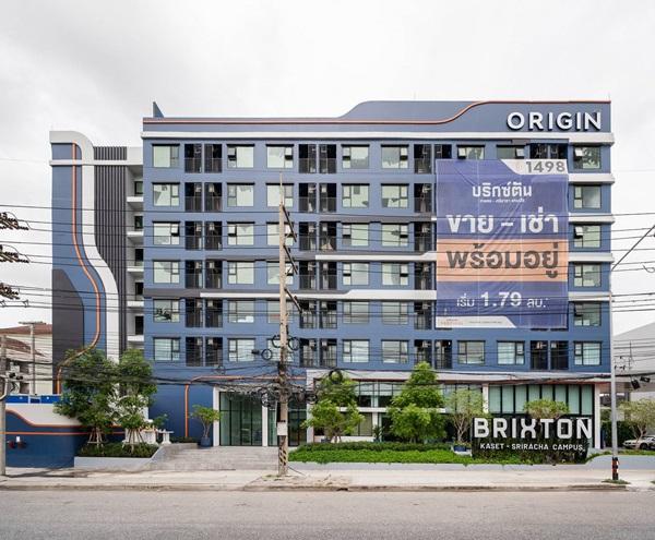 Brixton Kaset Sriracha Campus คอนโดพร้อมอยู่ ใกล้ ม.เกษตรฯ ศรีราชา เพียง 250 เมตร โทร 0931681685 15