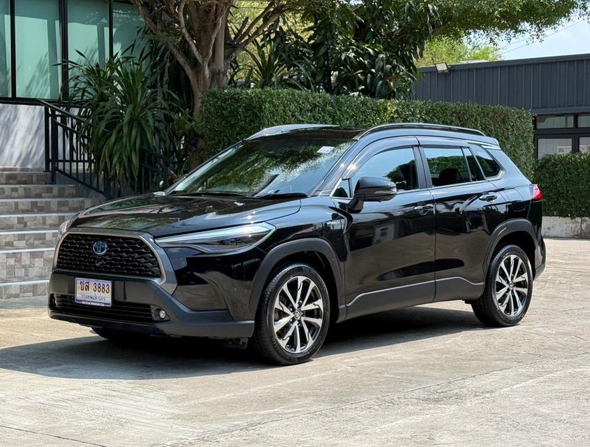 2021 TOYOTA CROSS HYBRID PREMIUM SAFETY รถมือเดียวออกป้ายแดง รถวิ่งน้อย เข้าศูนย์ทุกระยะ รถไม่เคยมีอุบัติเหตุครับ รูปที่ 4