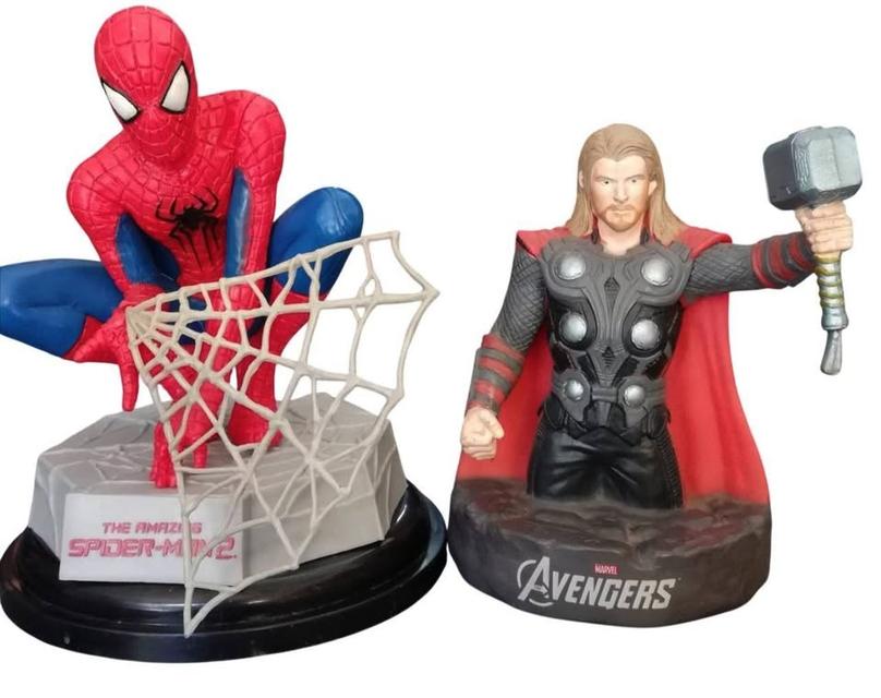 Collection Set ฝาแก้วน้ำโรงหนังThe Avengers-Antman- Spider Man (4 ชิ้น 600-)