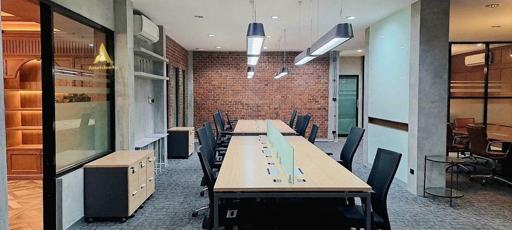 ให้เช่า Home office บ้านชั้นเดียว เนื้อที่ 200 ตร.ว. ย่านลาดพร้าว 71 นาคนิวาส ที่จอดรถ 18 คัน 12
