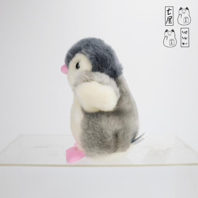 VGT Showa Retro ตุ๊กตา เพนกวิน・ขนเก่า 🐧 Baby Penguin ~ Old Fur・Mini Plush ~ ALFA ~ Mascot 12 cm 🎶 รูปย่อยที่ 3