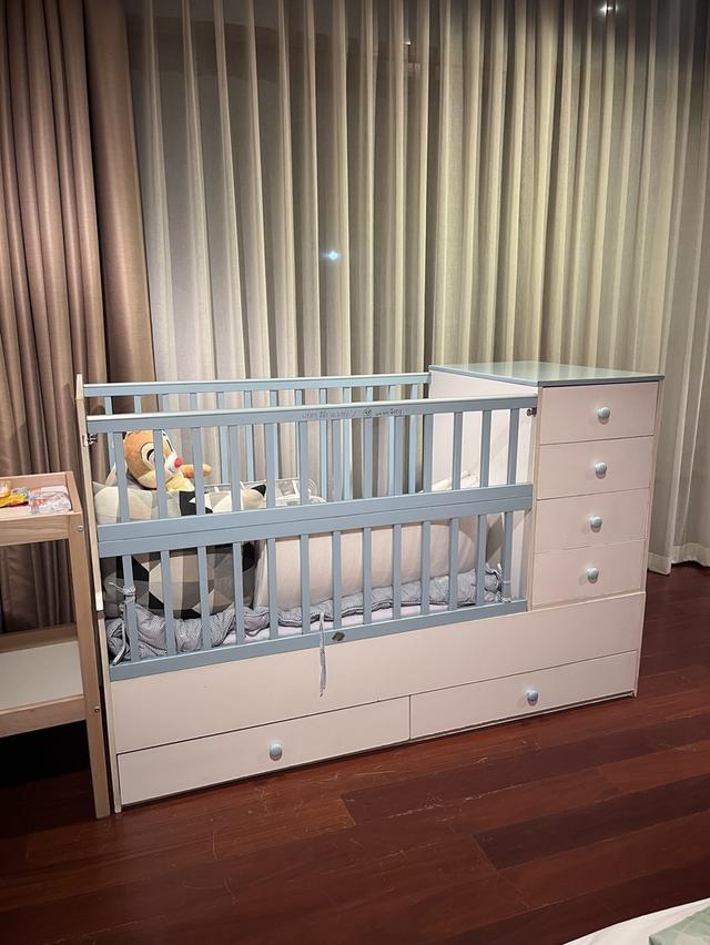 เตียงเด็ก Kitso มือสองของแท้ 100% นัดรับนครปฐม