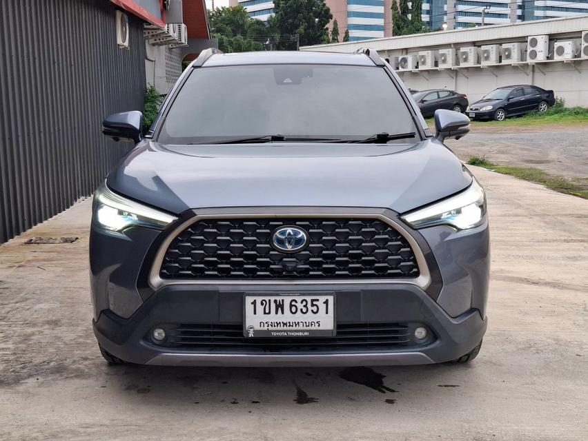 (แจ้งรหัสรถ KN6351) TOYOTA COROLLA CROSS, 1.8 HYBRID PREMIUM SAFETY ปี2021 (ตัวท็อป ซันรูฟ) รูปย่อยที่ 2