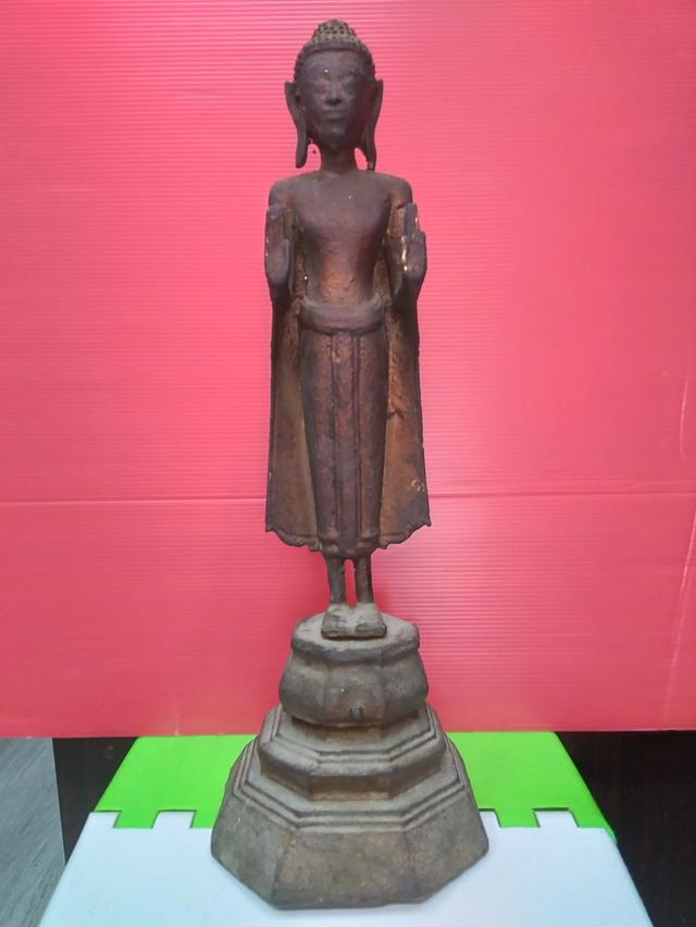 พระบูชาสมัยอยุธยาสูง11นิ้วไม่รวมฐานไม้