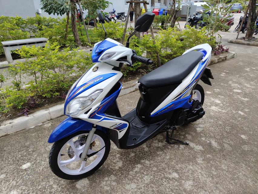 Yamaha Mio125mx 2012 สีขาวน้ำเงิน