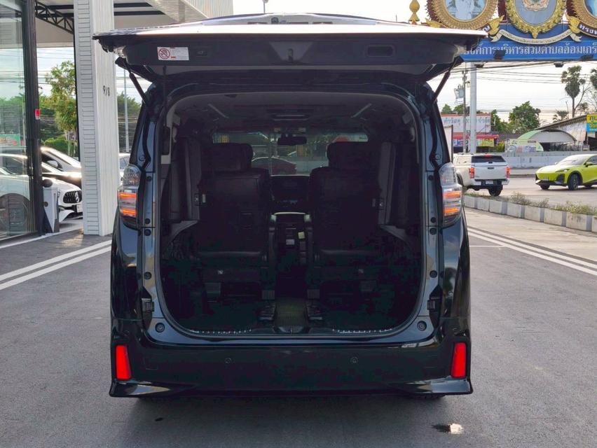 รหัสรถ KPV6561 2015 TOYOTA VELLFIRE 2.5 ZG TOP สุด สีดำ 17