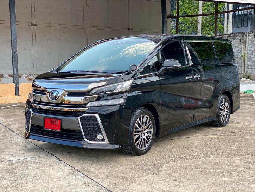 รหัสรถ PBG9999 Toyota Vellfire 2.5 ZG  ปี 2015