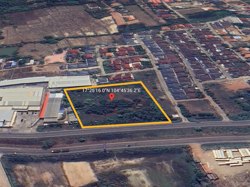 ที่ดิน6ไร่ทำเลใหม่ติดถนนบายพาสในเมืองนครพนม 3