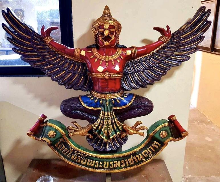 พญาครุฑองค์ใหญ่ ครุฑธนาคารเก่า ขนาด130ซม