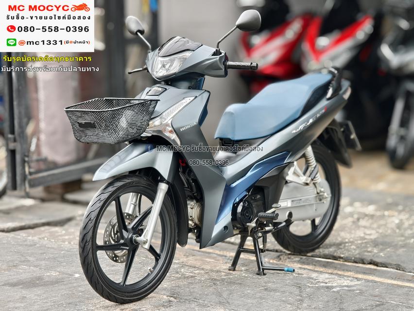 Wave 125i 2023 วิ่ง10000โล สตาดมือล้อแมค รถบ้านแท้เครื่องท่อเดิมๆ มีเล่มเขียวชุดโอนครบ No1112