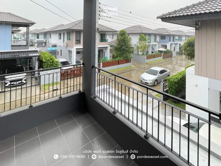 ขาย!! บ้านเดี่ยว คณาสิริ ศาลายา-ปิ่นเกล้า ( หลังริม ขนาด 51 ตร.ว. ) ซ.ถนนสำเร็จพัฒนา บางกรวย นนทบุรี : Kanasiri Salaya - Pinklao 10