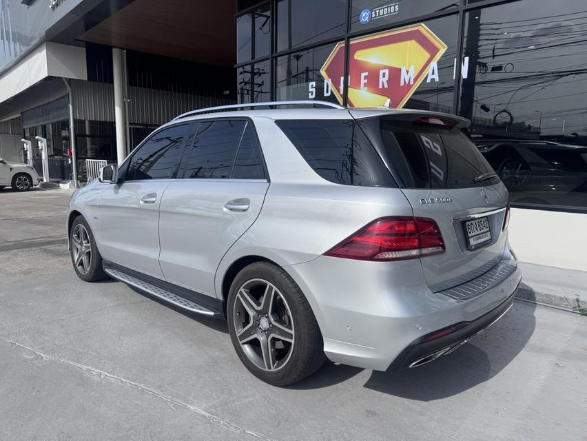 Mercedes-Benz GLE500E PluginHybrid 4Matic เกียร์ออโต้ สีบรอนเงิน TOP สุด 2017 ทะเบียนสวย
