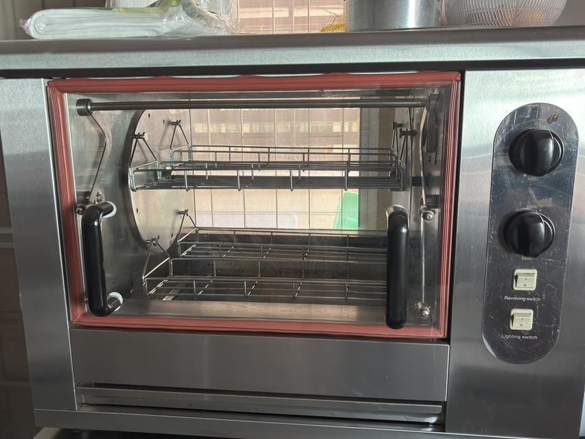 Lie top gas chicken rotisserie chicken for 8-12 chickens 3