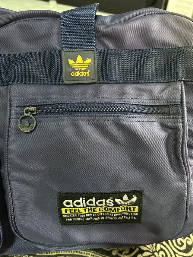 [Rare Item!] Adidas Vintage "Feel the Comfort" Boston Bag - Produced by ACE Japan 🇯🇵 รูปที่ 6