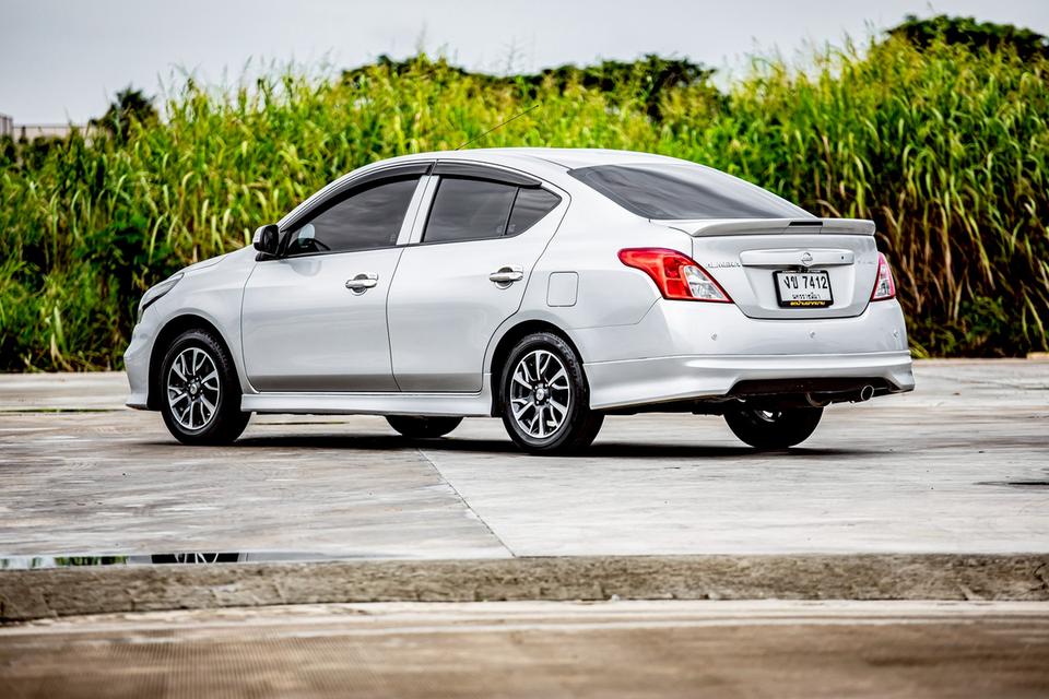 Nissan Almera 1.2E ปี 2019 สีเทา เกียร์ออโต้   10