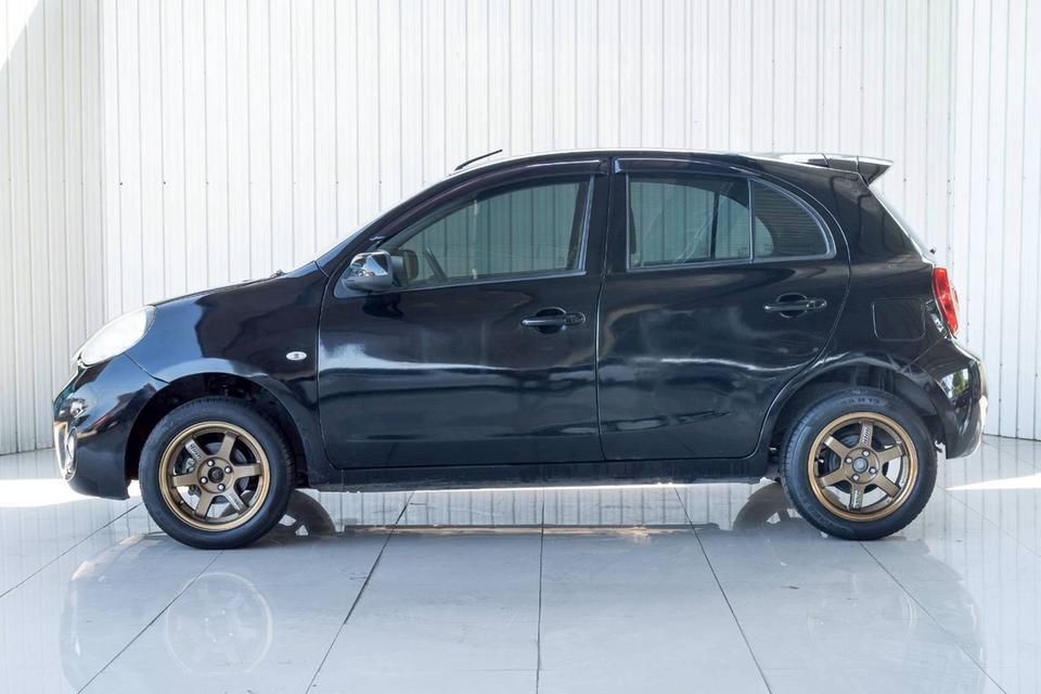 NISSAN MARCH 1.2 E เกียร์ MT ปี 2018 สีดำ โฉม ปี10-ปัจจุบัน รูปที่ 5