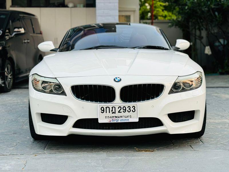BMW Z4 2.0turbo Msport วิ่งน้อย สีขาว ภายในแดงไมล์ 90,xxx กม. ปี 2013