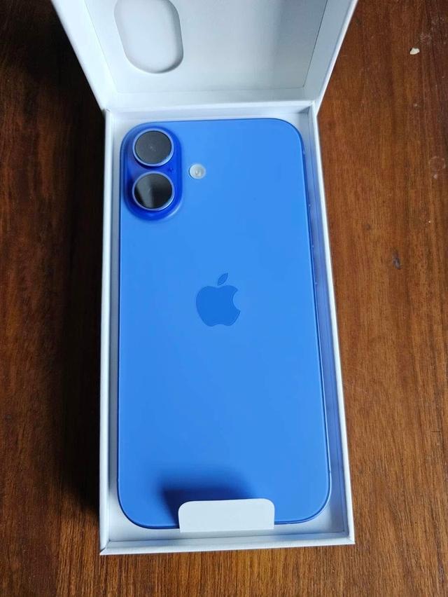 iPhone 16 สีน้ำเงิน Blue 128Gb