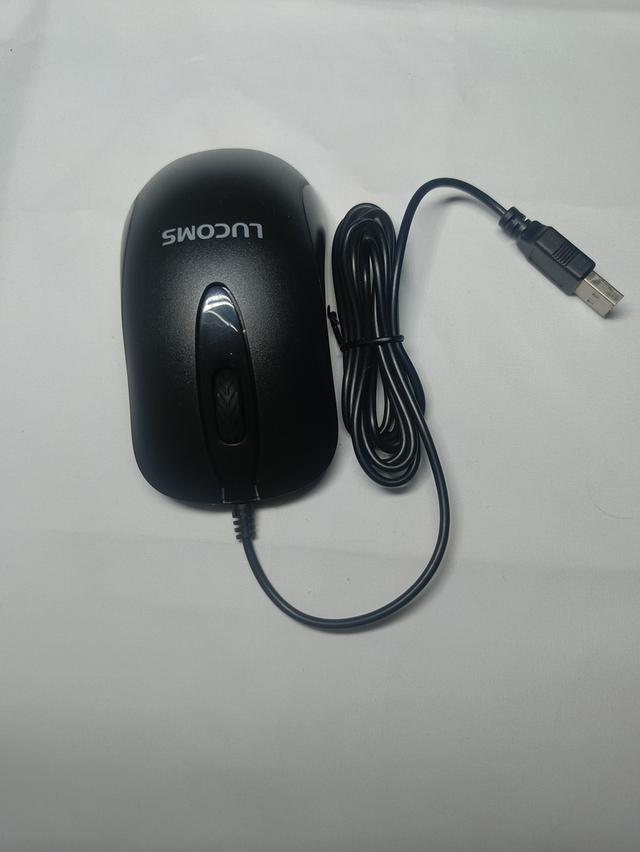 เมาส์คอมพิวเตอร์แบบมีสายยี่ห้อ Lucoms: