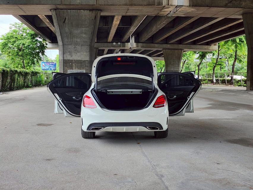 ขายรถ Benz C350e Hybrid W205 ปี 2017 สีขาว เกียร์ออโต้ 17