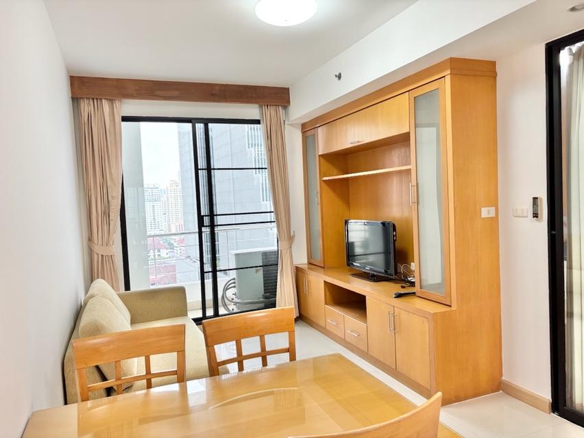 ให้เช่า คอนโด ใกล้ มศวSupalai Premier Place อโศก 55 ตรม. 1นอน 1น้ำ ชั้น20 ระหว่าง BTS อโศก MRT เพชรบุรี. 2