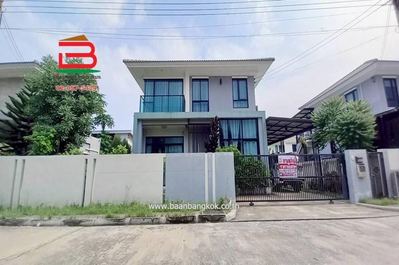 บ้านเดี่ยว หมู่บ้าน ซิลเวอร์เลคพาร์ค ซอยสุวินทวงศ์ 78 เนื้อที่ 105.9 ตรว. แขวงลำผักชี เขตหนองจอก กรุงเทพมหานคร 1