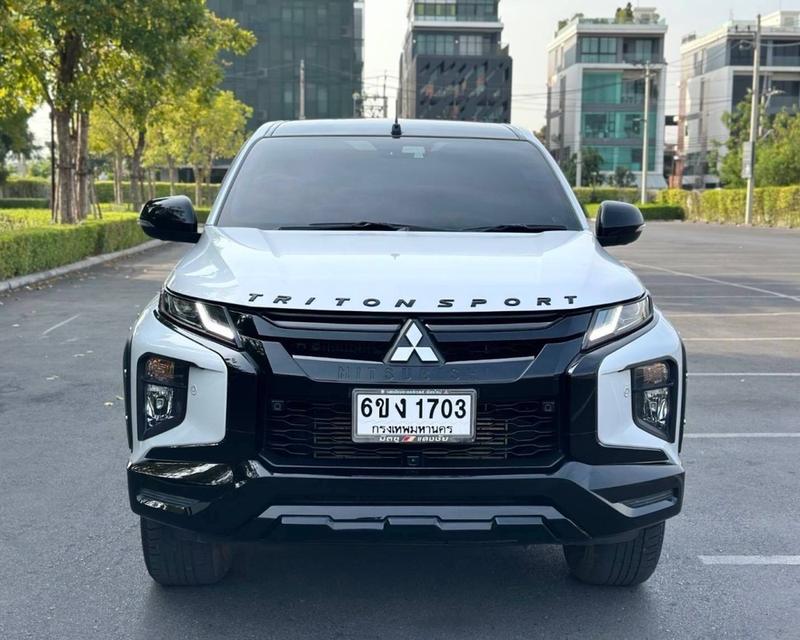 รหัส QT1703 Mitsubishi Triton Double Cab 2.4 Athetes เกียร์ A/T 4WD สีขาว White Diamond ปี2021 7