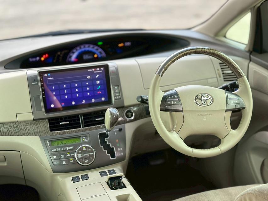 รหัสรถ PAT2752 Toyota Estima 2.4 Hybrid E-Four ปี 2009 สีเงิน 11