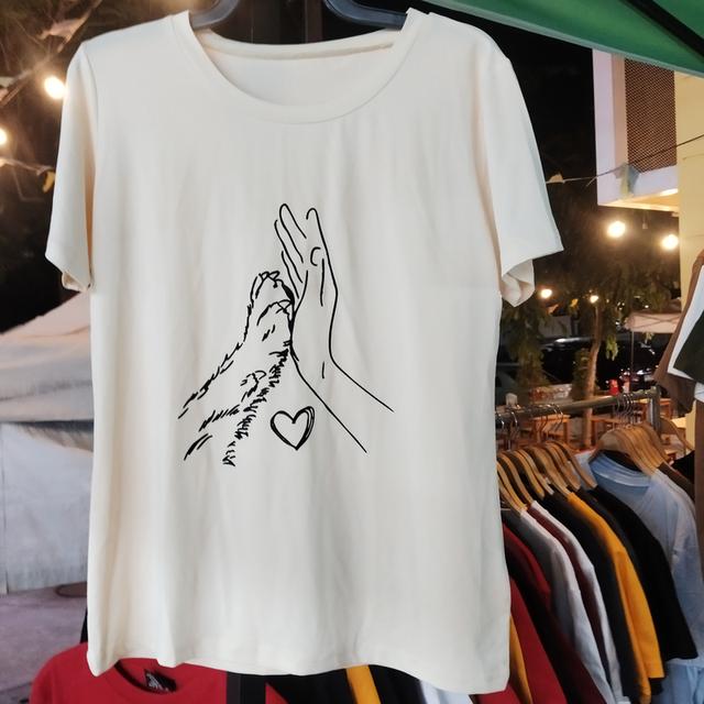 เสื้อยืดวินเทจลายน่ารัก รูปที่ 17