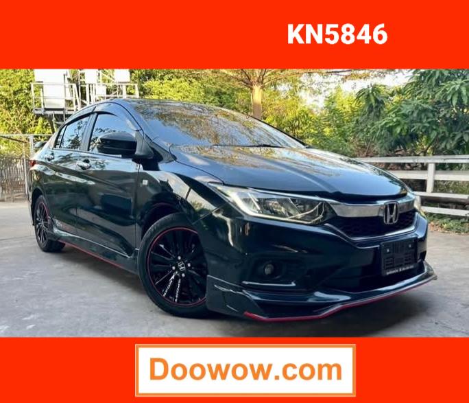 รถมือสองขอนแก่น Honda City 1.5S เกียร์ออโต้ ปี 2018 doowow