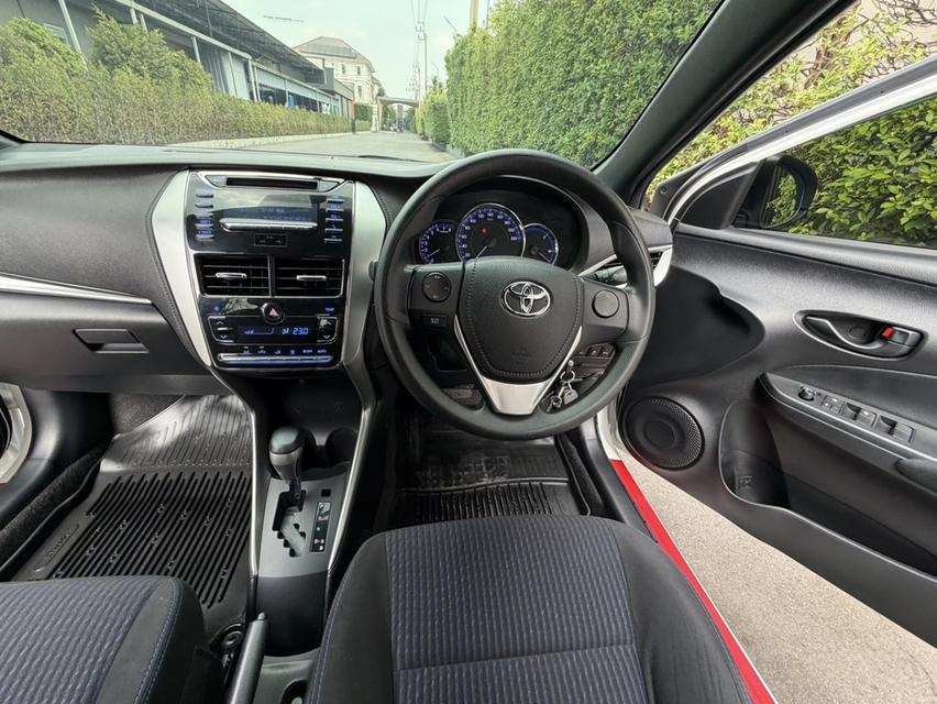 รหัสรถ AP3658 TOYOTA YARIS 1.2 รุ่น E ปี19 สีขาว รูปที่ 5