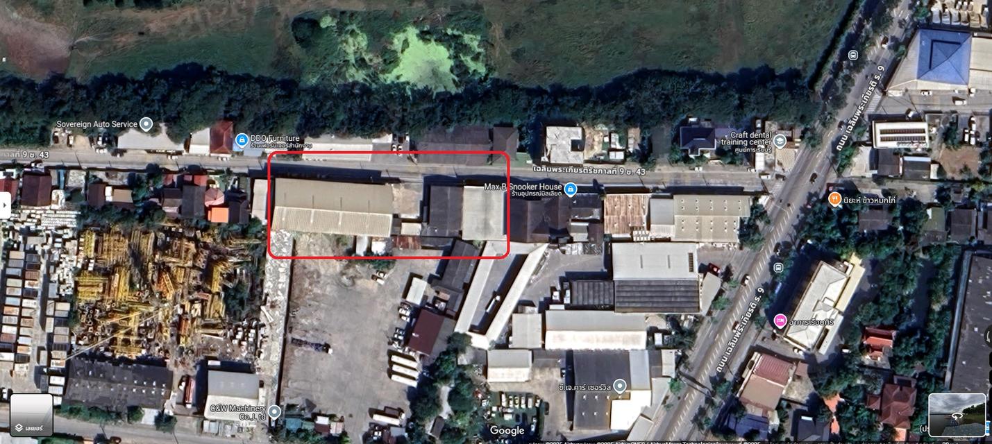โกดัง, สำนักงาน, ให้เช่า, ย่านเขตประเวศ, ถนนเฉลิมพระเกียรติ ร.9 1