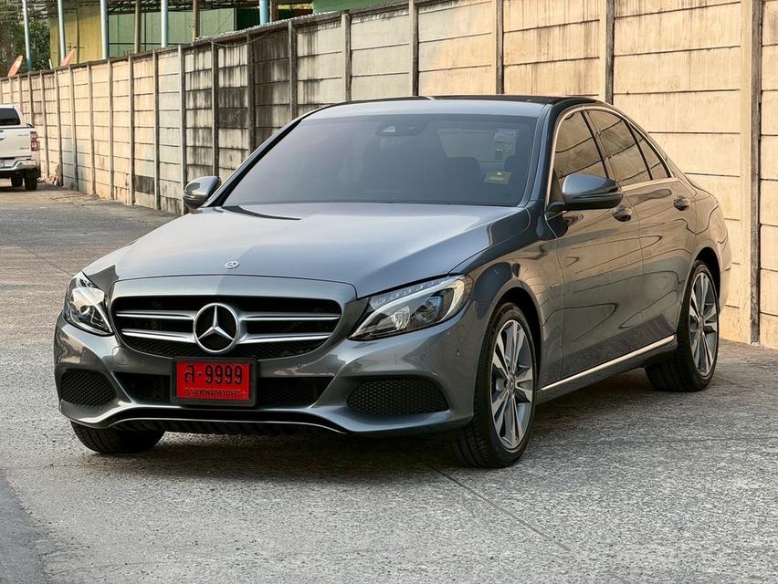 รหัสรถ PBG9999 Benz C350e  AV Plug-in HYBRID ปี 2018  สีเทา รูปที่ 2
