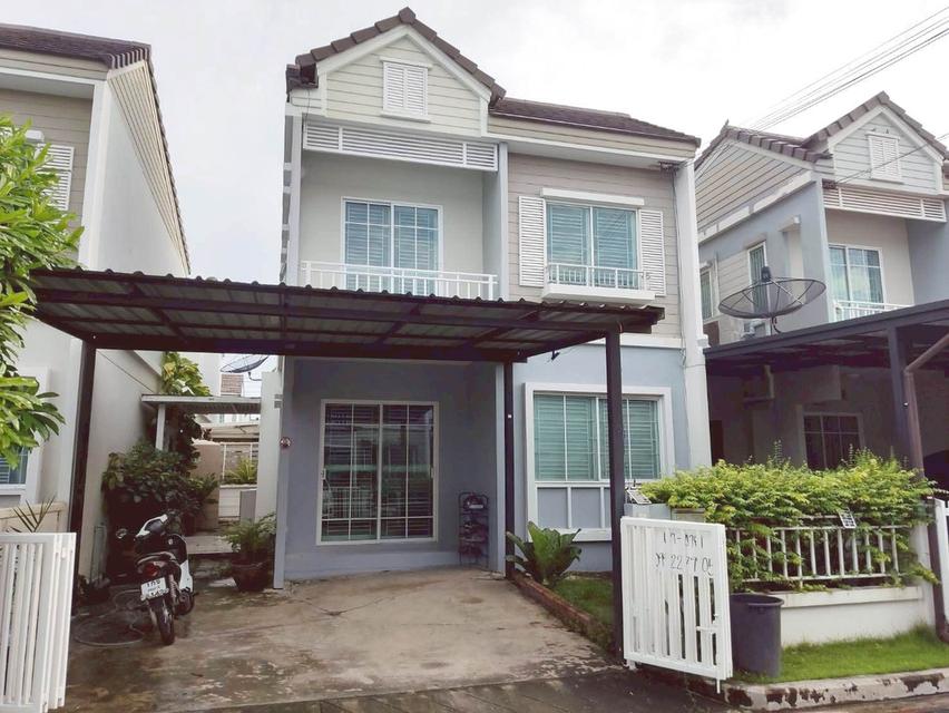 ขายด่วน บ้านพร้อมอยู่ ใกล้เมกาบางนา บรรยากาศสงบ เป็นส่วนตัวในโครงการคุณภาพ 1