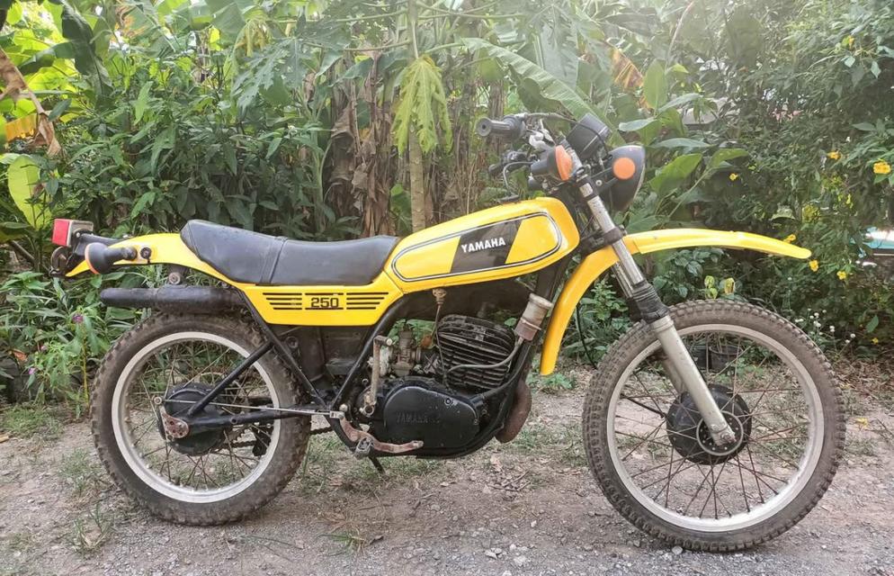 Yamaha DT 250 สีเหลือง ปี 1972 2