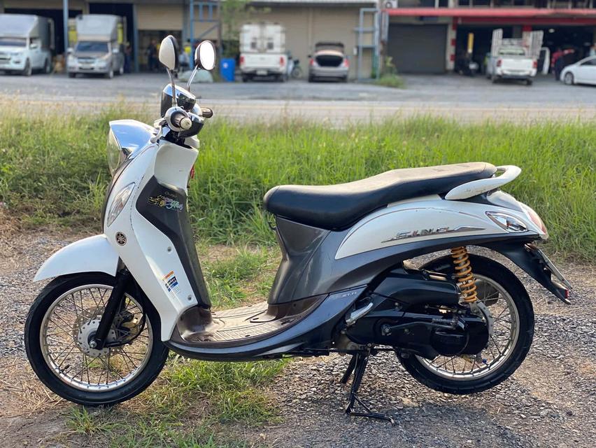YAMAHA FINO Fi หัวฉีด สีเทาขาว ปี56 รูปย่อยที่ 4