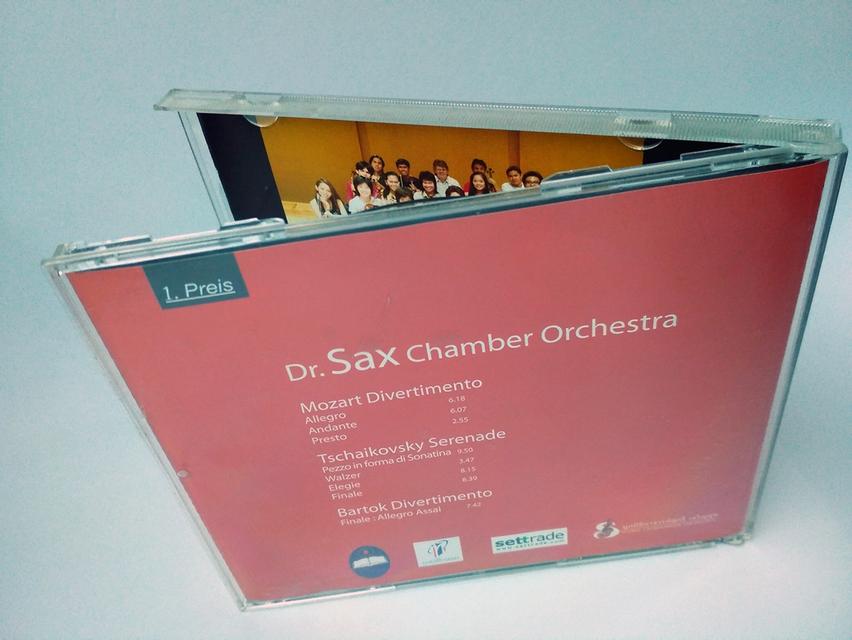 Dr.Sax Chamber Orchestra CD ซีดีเพลง 2