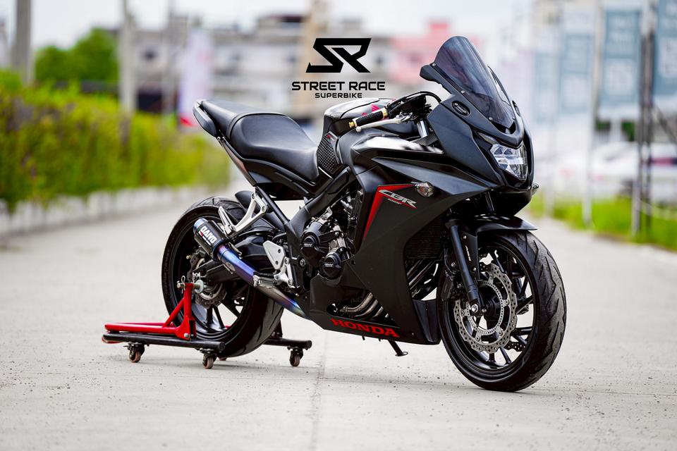 2018 Honda cbr 650f ปี 2018 สีดำ ทรงเท่ ของแต่งพอมี! 8